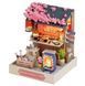 Конструктор Румбокс Кукольный домик Diy House CuteRoom QT-041 Sakura Noodles Shop Магазин лапши Сакура