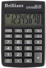 Калькулятор Brilliant BS-100 8347 Чорний