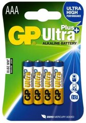 Батарейка ААА (мініпальчикова) GP 1шт 24AUP-U4 лужна LR03, AAA