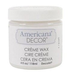 Віск для декору DecoArt на водній основі Creme Wax Прозорий Americana 118мл ADM01-96