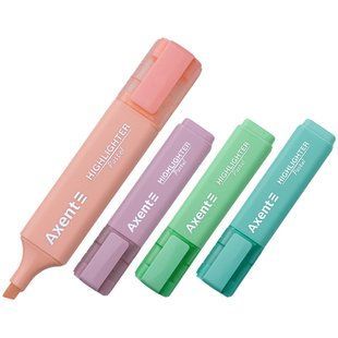 Текстовий маркер Axent Highlighter Pastel 1-5мм 2537-A, Бирюзовый