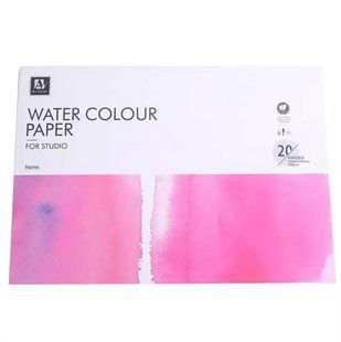 Папір-склейка для акварелі А3 20арк 300г/м2 Art Nation WaterColourPaper WPA330020/320020