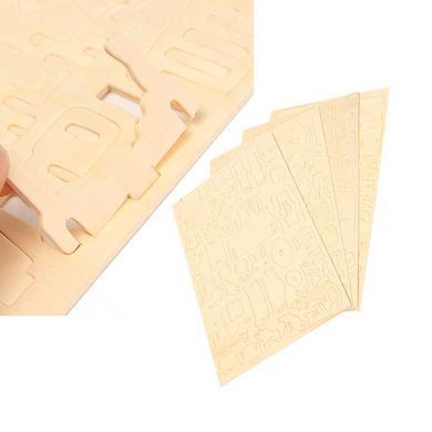 Модель 3D дерев'янна сборна WoodCraft XA-G023H Корабель-2 32*6*14см