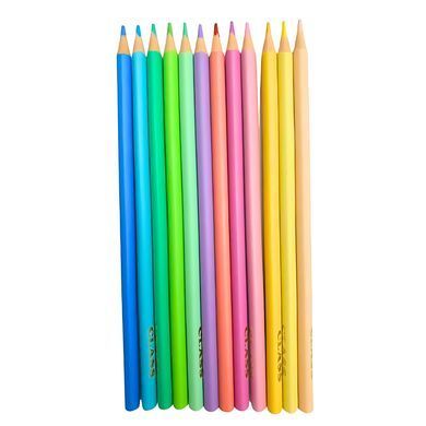 Карандаши цветные 12цв. Class Pastel треугольные 1712C