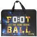 Папка-портфель 25,5*35см Class пластик на молнии 5632-24C Football