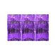 Набір святковий ЛИДЕР Фотозона шторка квадрат 1*2м Happy Birthday №13002-P (фіолет.,рожев., шампань.)