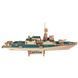 Модель 3D дерев'янна сборна WoodCraft XA-G023H Корабель-2 32*6*14см