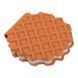 Блокнот 9*9см 80арк ZiBi Kidis Line ZB.12470-40 Chocolate Waffle