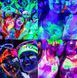 Аквагрим для лица туба 1шт Paint Glow 25мл Неон - Оранжевый