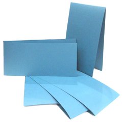 Набір заготовок для листівок 5шт. 10,5х21см №5 блакитний 220г/м Margo 94099025