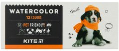 Краски акварельные 12 цв. Kite Dogs картон/уп без/к K23-041