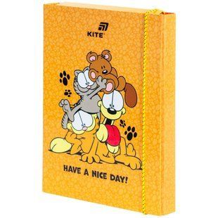 Папка для тетрадей B5 KITE мод 210 плотный картон на резинке Garfield GF26-210
