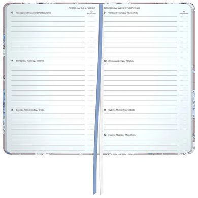 Щотижневик 2026 А6 (9*15) Axent Pocket, Blue Elegance 8525-26-1-A