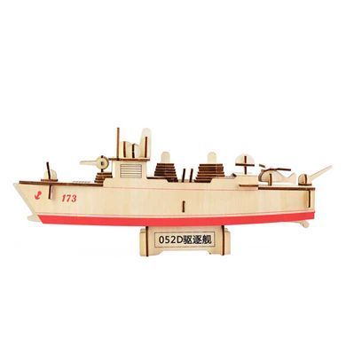 Модель 3D дерев'янна сборна WoodCraft XA-G022H Корабель-3 33,5*6,2*14см