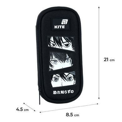Пенал мягкий Kite мод 662 Anime Boy K26-662-20
