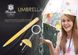 Ручки набір LANGRES "Umbrella" 1шт.+брелок жовтий LS.122022-08