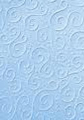 Папір для скрапбукінга Heyda А4 220г/м2 204772627 з тисненням 'Мілан' блакитний