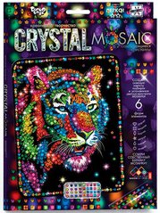 Набір для творчості DankoToys DT CRM-01-01 Мозаіка Crystal Mosaic Тигр