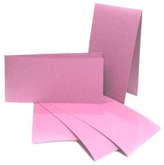 Набір заготовок для листівок 5шт. 10,5х21см №6 блідо рожевий 220г/м Margo 94099026
