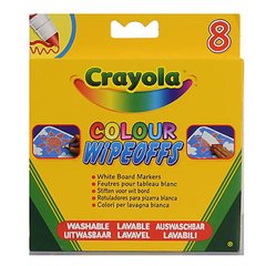 Набір маркерів сухозтираємих 8шт Crayola 8223