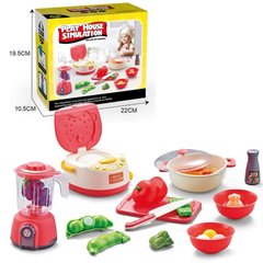 Іграшка 4FUN Game Cook Набір посуду, мультиварка, блендер, муляж їжи XZ 1020 B