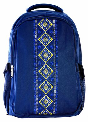 Рюкзак (ранець) м'який Cool For School CF85678 Vyshyvanka Blue