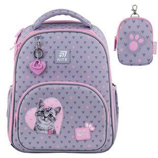 Рюкзак школьный каркасный Kite мод 556 Studio Pets SP25-556M 38*30*14см
