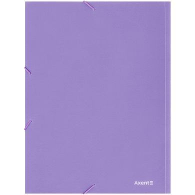 Папка А4+ Axent на резинках Lavender-4 1509-39-A