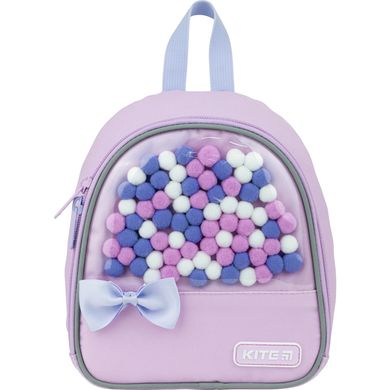 Рюкзак (ранець) м'який Kite Kids міні мод 538 Magic Pom poms K22-538XXS-1