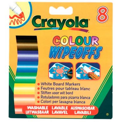 Набор маркеров сухостираемых 8шт Crayola 8223