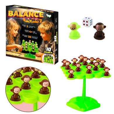 Игра настольная DankoToys Балансир DT BalM-01 Balance Monkey