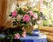 Картина по номер. на холсті 40*50см Mariposa Q1433 Натюрморт с розами и черникой