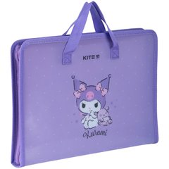 Портфель А4 Kite мод 202 Kuromi пластик на блискавці HK24-202