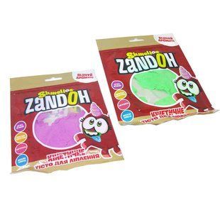 Маса для ліплення ПЕРО Shmellos Zandoh ! ПОШТУЧНО ! 50гр, асорті 121650/240981