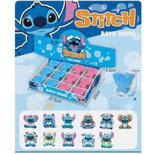 Игрушка сюрприз Bath Bomb Бомбочка для ванны с игрушкой 7*5см Stich Стич 2169/2226
