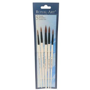 Набор кистей 5шт Royal-Art Brushes синтетика круглая RA-2688R/К1943