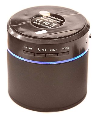 Колонка портативная MUSIC Mini Bluetooth Speaker 60*60*50мм мощн 3Вт, блютус+MicroSD+ аккумулятор S09