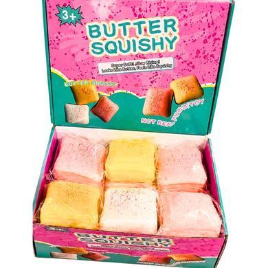 Сквиш антистресс Тост Хлеб с ароматом, Butter ассорти 10*9см 14074