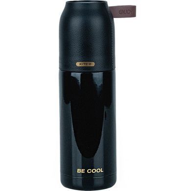 Термос Kite 350 мл Pearl K24-302-*, Черный