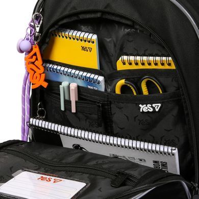 Рюкзак Yes 550296 S-115M Just Black 38,5*26*14см