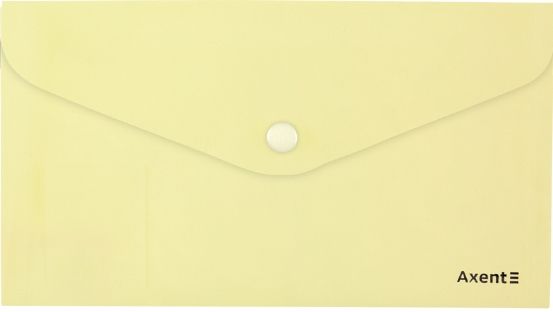 Папка-конверт DL (117*230мм) з кнопкою Axent Pastelini 1414-**-A, Неомятный