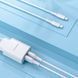 Кабель USB-А - Lightning 2.4A 1m Borofone BX48, Черный