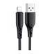 Кабель USB-А - Lightning 2.4A 1m Borofone BX48, Черный