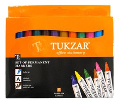 Перманентні маркери набір TUKZAR 12шт. Tz-5551-12К