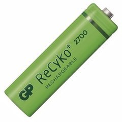 Аккумуляторная батарейка АА (пальчиковая) GP 1шт ReCyko 270AAHCE-2GBE