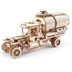 Дерев'янна сборна механічна 3D модель Ugears Вантажівка автоцистерна 70021