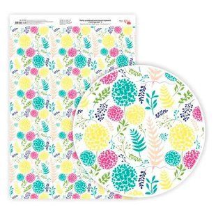 Папір для дизайну Rosa Talent А4 250г/м глянц. Floral garden-3 5311120