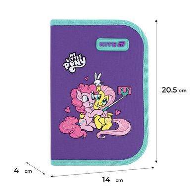 Пенал 1 відділення з 2 відворотами Kite мод 622 My Little Pony LP26-622