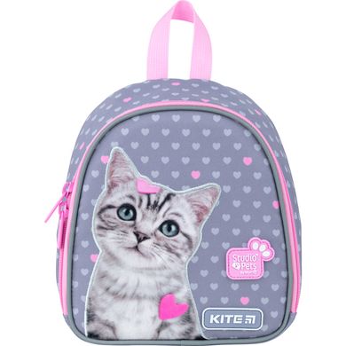 Рюкзак (ранець) м'який Kite Kids міні мод 538 Studio Pets SP22-538XXS, серый