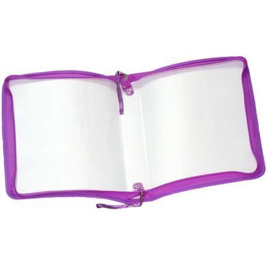 Папка-портфель 25,5*35см Class пластик на блискавці 5636-24C Super Girl